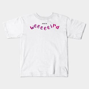 Keep it weird - pink and purple Kids T-Shirt